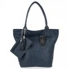 GEANȚĂ DE DAMĂ shopper bag Hernan bleumarin HB0339